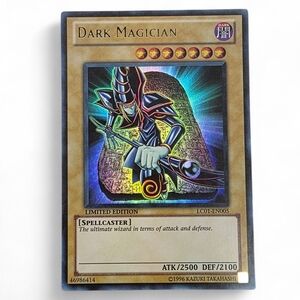 Limited Edition Holo Yu-Gi-Oh! Dark Magician Trading Card